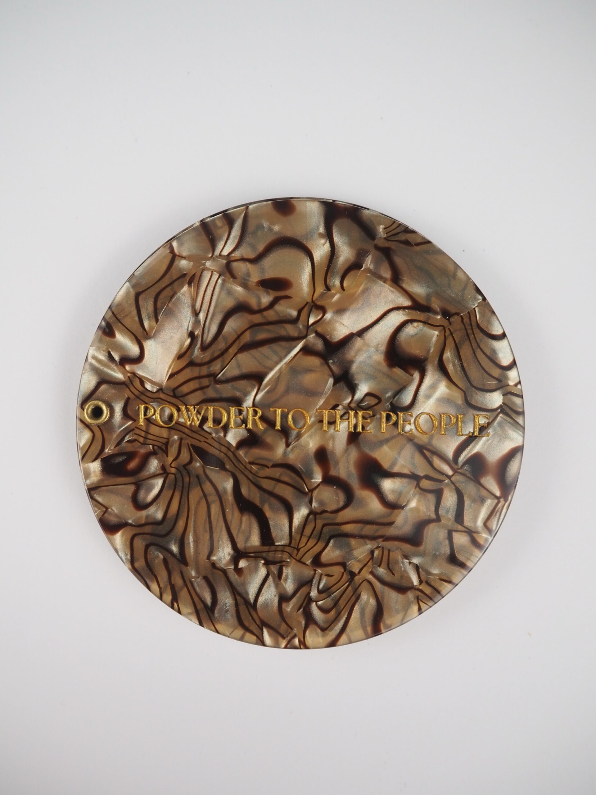 Pocket mirror "Powder to the people"