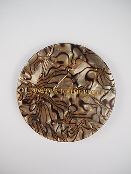 Pocket mirror "Powder to the people"