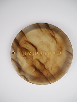 Pocket mirror "Lash out loud"