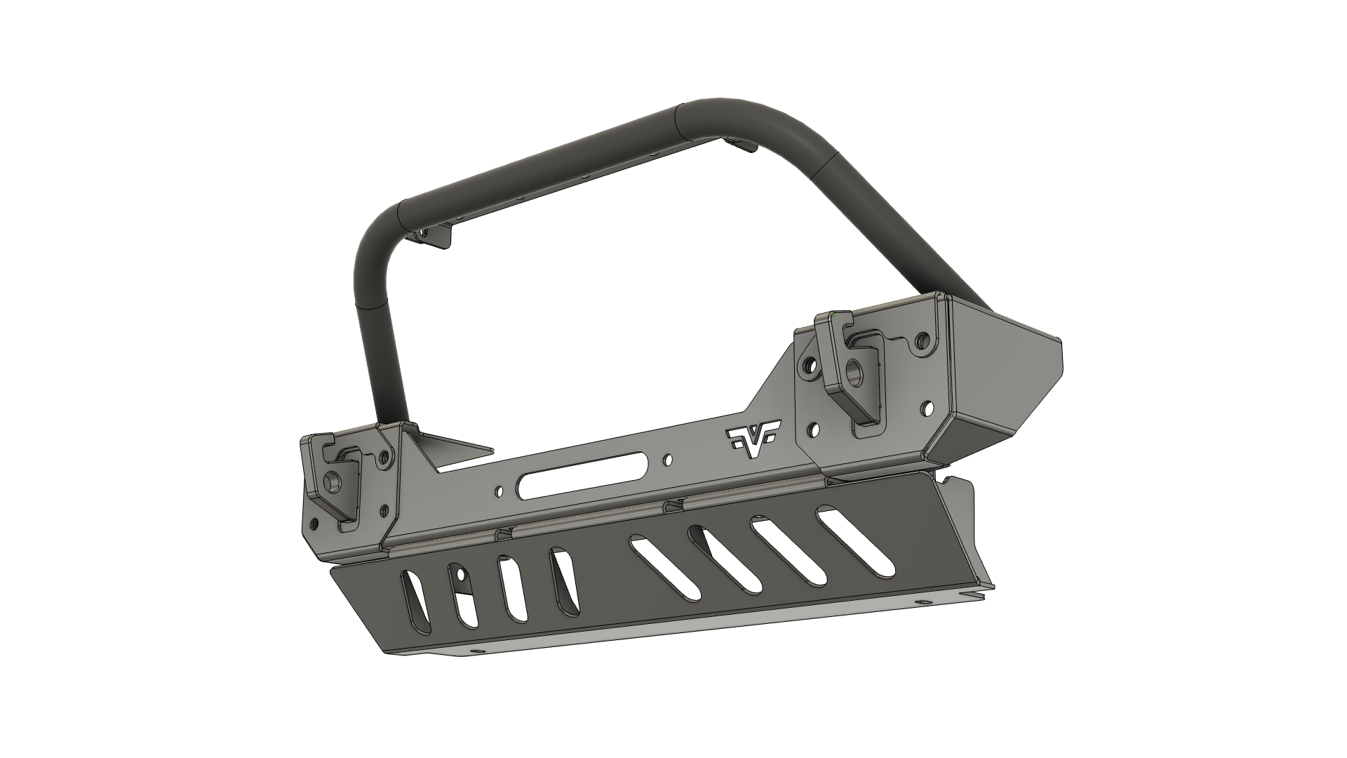 Falken Fabrication - Super Stubby End Caps - Mod Front Bumper - Jeep JK & JKU - 4