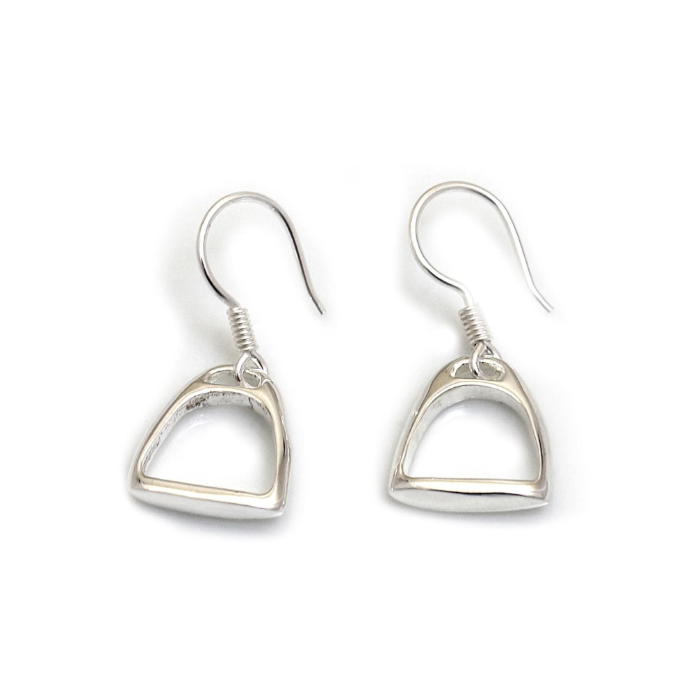 Earrings HiHo Stirrups Sterling Silver