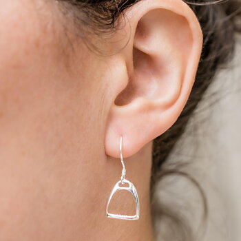 Earrings HiHo Stirrups Sterling Silver