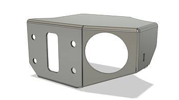 Falken Fabrication - Fog Light End Caps - Mod Front Bumper - JK & JKU