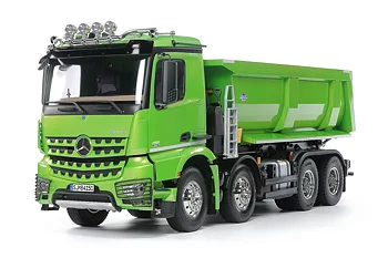 Mercedes-Benz Arocs 4151 8x4 Tipper Truck, green 1/14