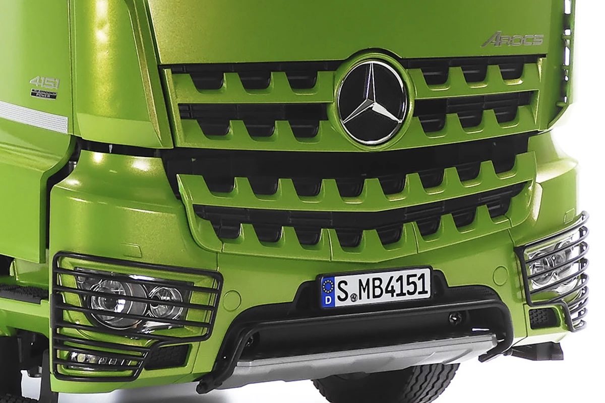 Mercedes-Benz Arocs 4151 8x4 Tipper Truck, green 1/14 - 4