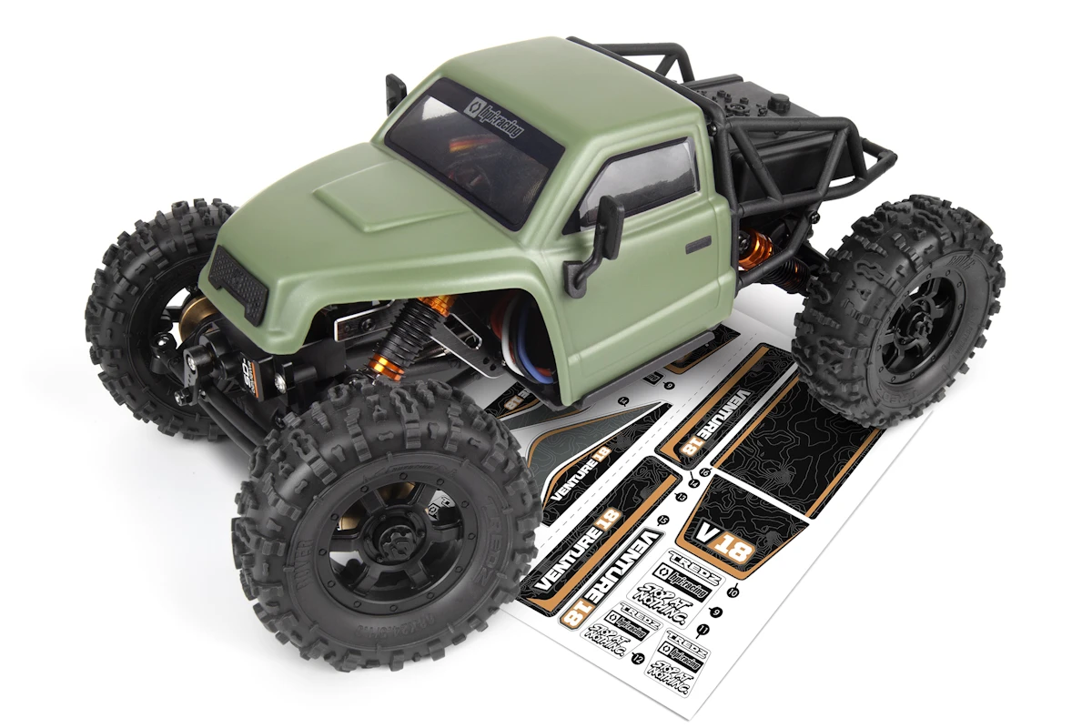 Venture18 CC Flux Crawler, Green - 4