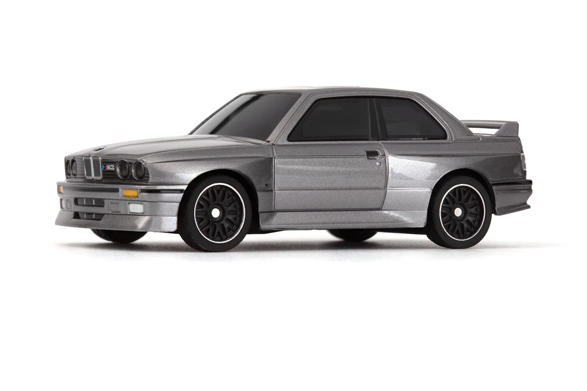 Nano-TTR 1989 BMW M3 E30 Ravaglia 1/64, Silver