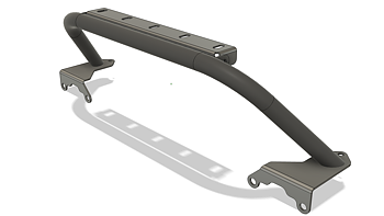 Falken Fabrication - Hoop - Mod Front Bumper - Jeep JK & JKU