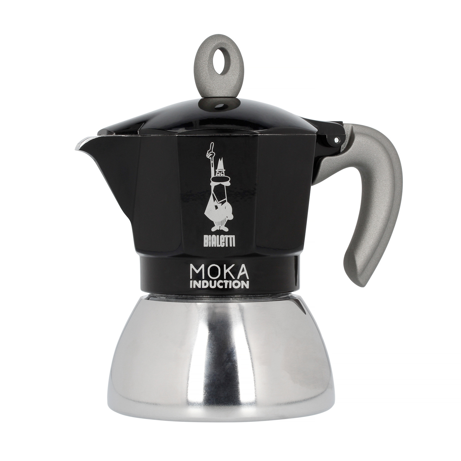 Bialetti -  Bialetti New Moka Induktion - 4 cups - 150ml - Svart