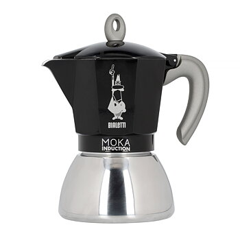 Bialetti -  Bialetti New Moka Induktion - 6 cups - 280ml - Svart