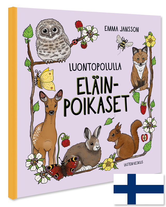 Luontopolulla - Eläinpoikaset - Finska!