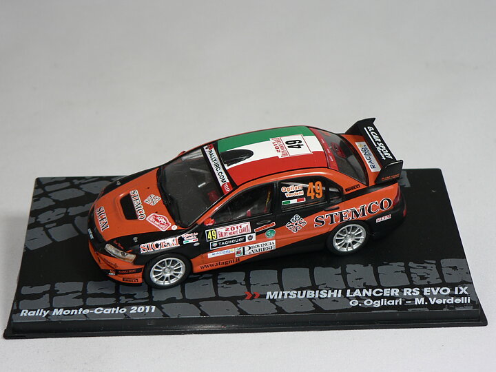 Mitsubishi Lancer RS  EVO  IX  #49  2011  1:43  Champion Rally Cars