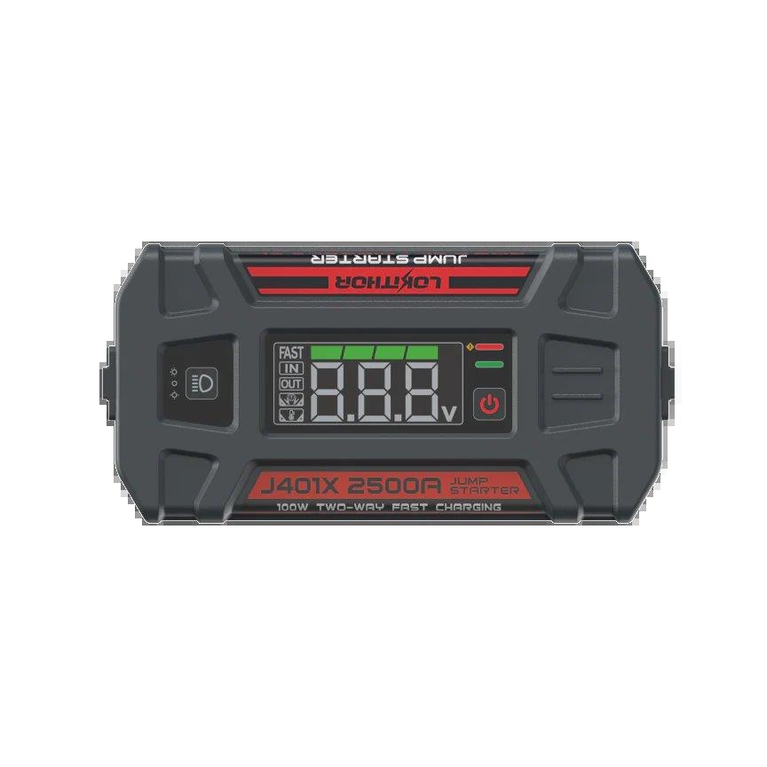 Lokithor J401X 2500A 12V 74Wh Lithium Low-Temperature(-40℉) Jump Starter
