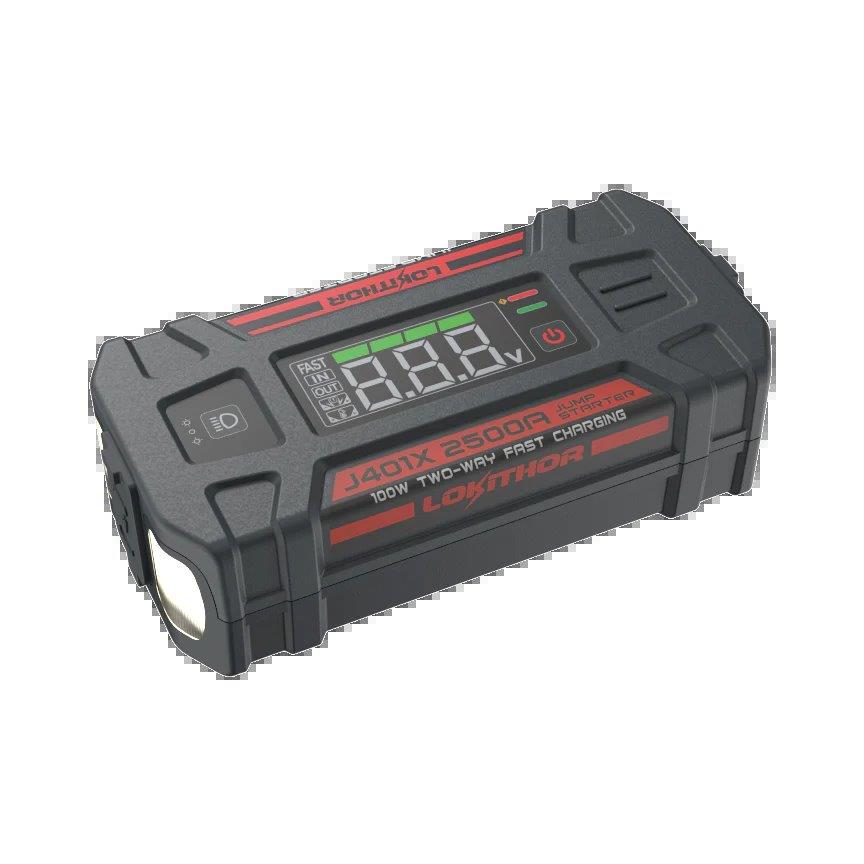 Lokithor J401X 2500A 12V 74Wh Lithium Low-Temperature(-40℉) Jump Starter - 4