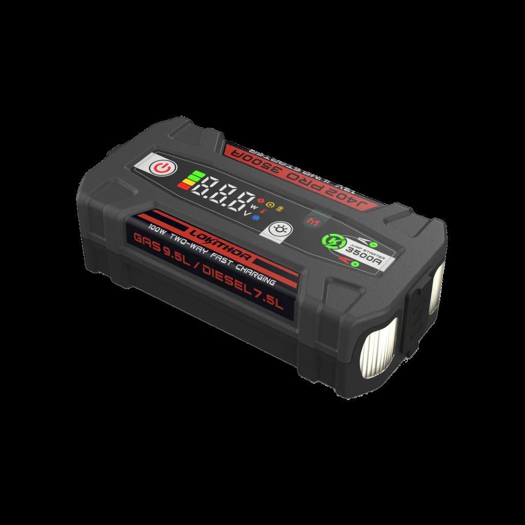 Lokithor J402 PRO Jump Starter | 12V 3500A | LiPo - 2
