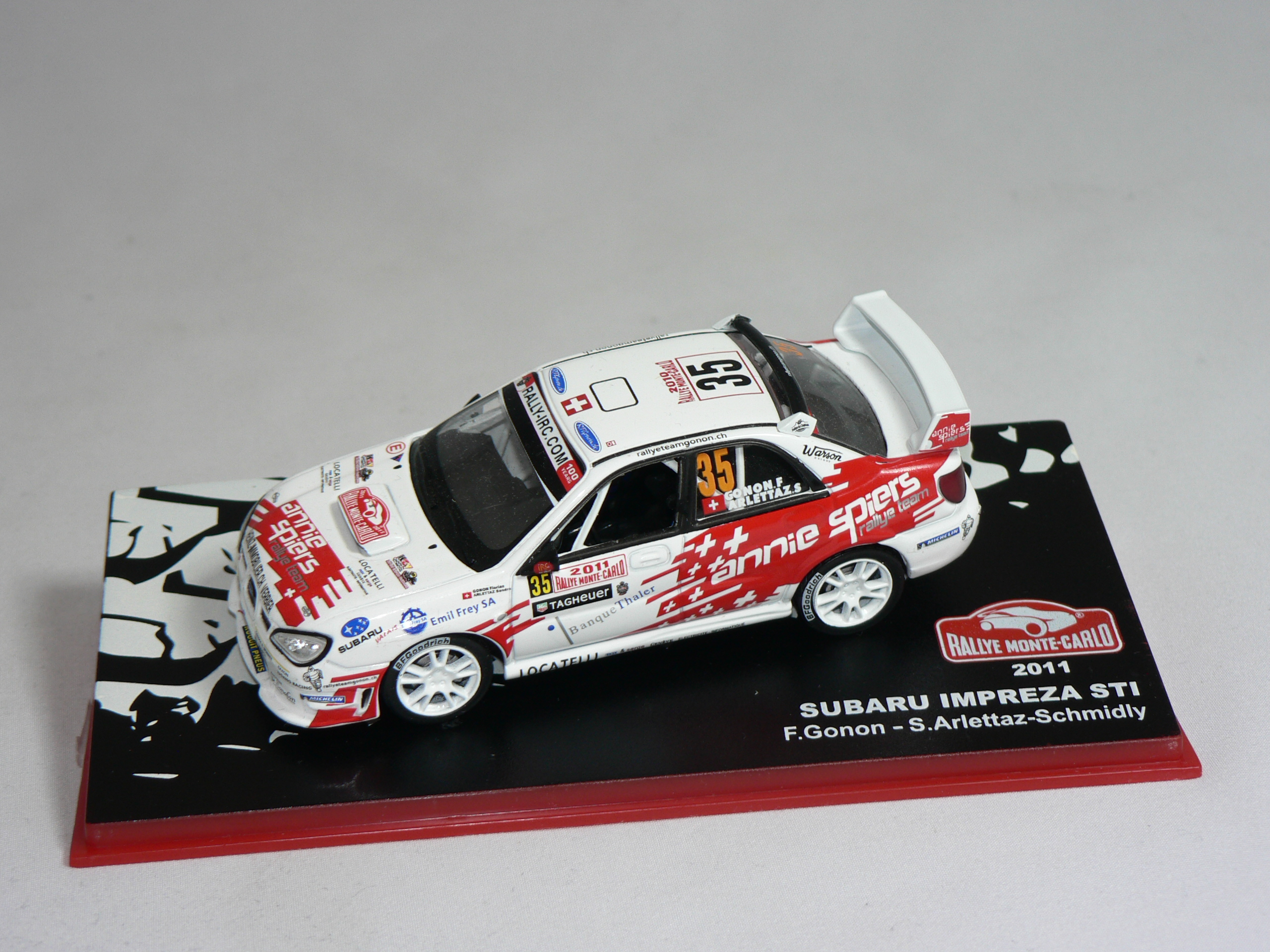 Subaru Impreza STI  #35  2011  1:43  Champion Rally Cars  - 3