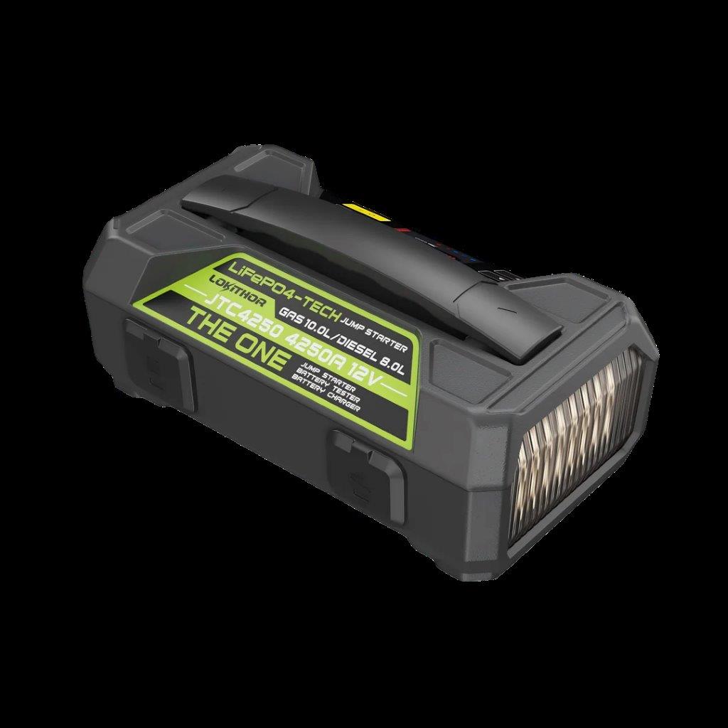 Lokithor JTC4250 THE ONE LiFePO 12V 89.6Wh 4250A Multifunctional Jump Starter - 3