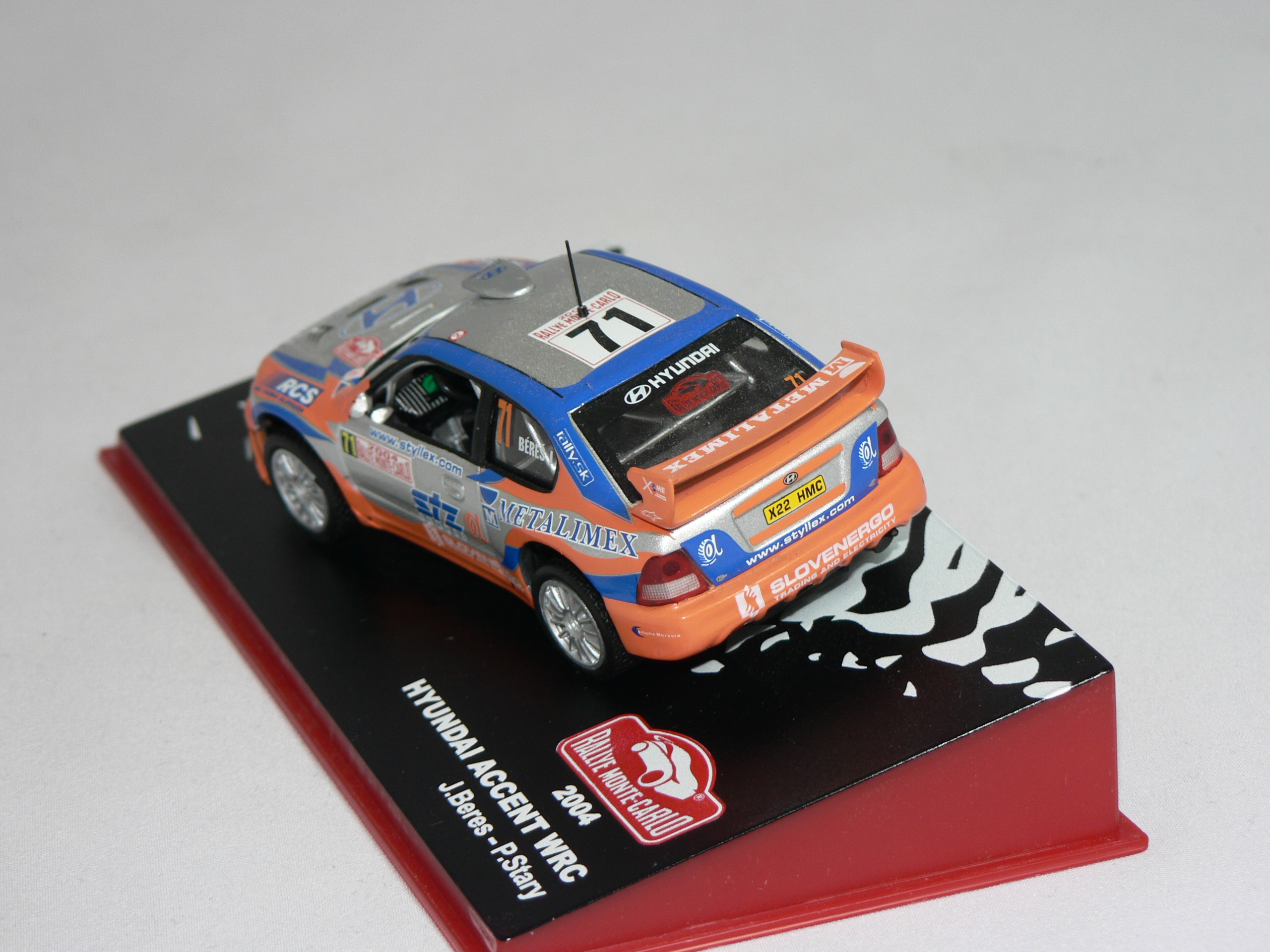 Hyundai Accent  #71   2004  1:43  Champion Rally Cars - 2