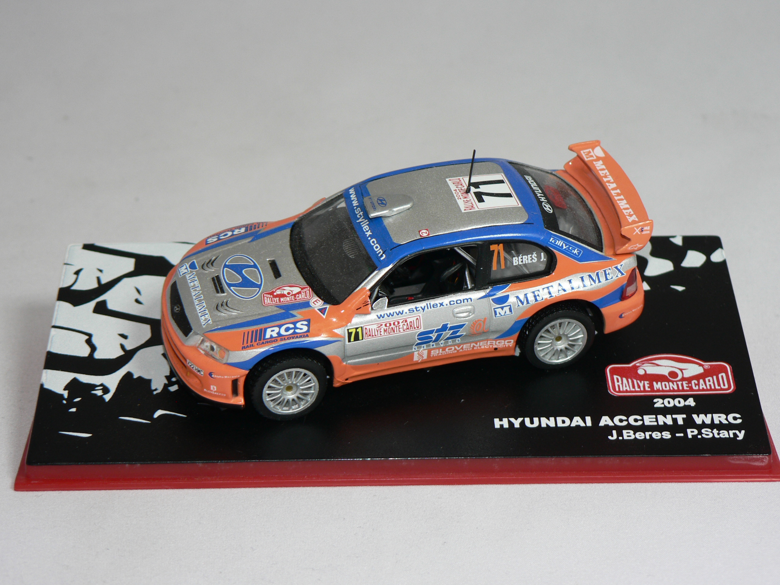 Hyundai Accent  #71   2004  1:43  Champion Rally Cars - 3