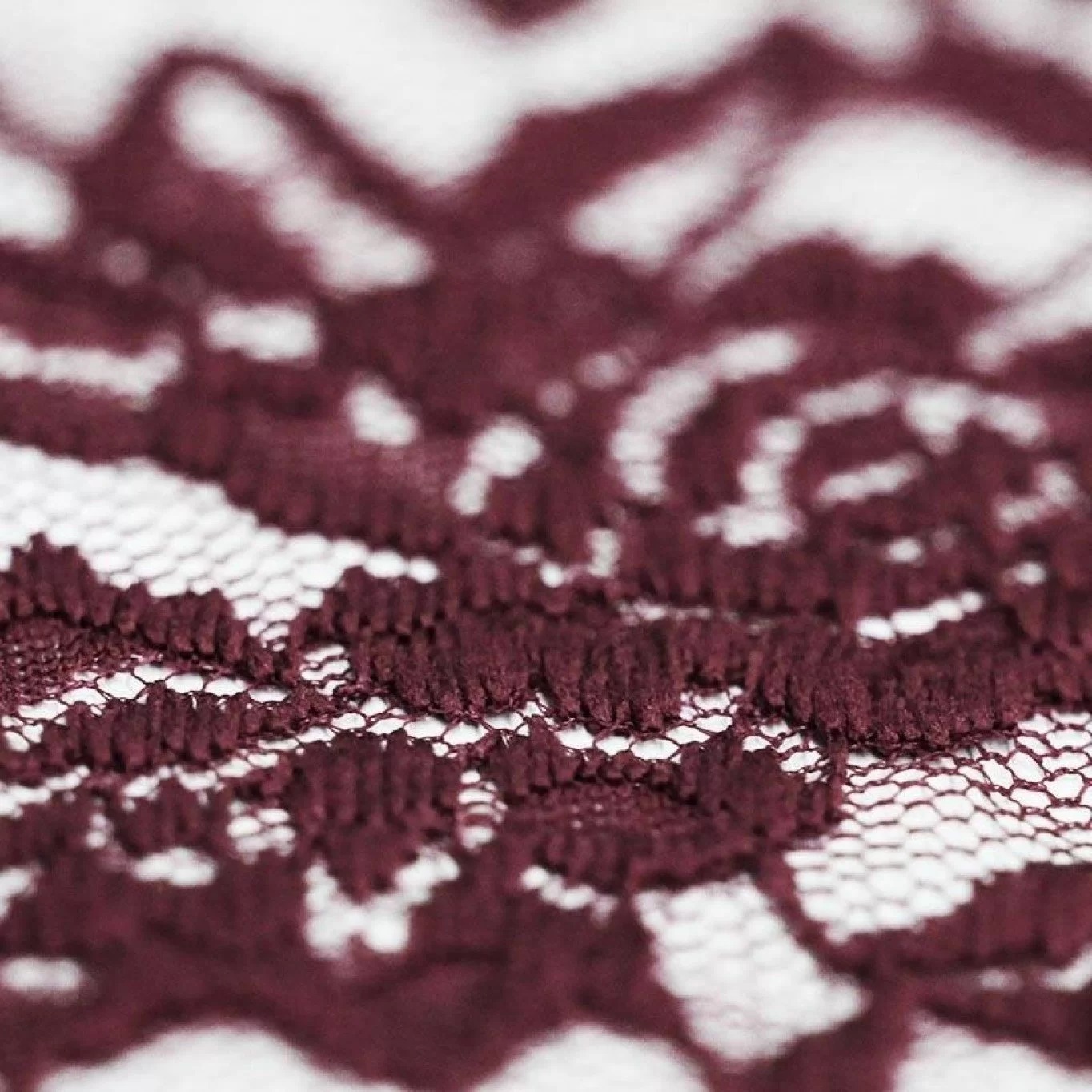STRETCH LACE - BORDEAUX - 3