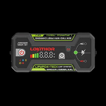 Lokithor J1350 PRO LiFePO 12V 25.6Wh 1350A Jump Starter