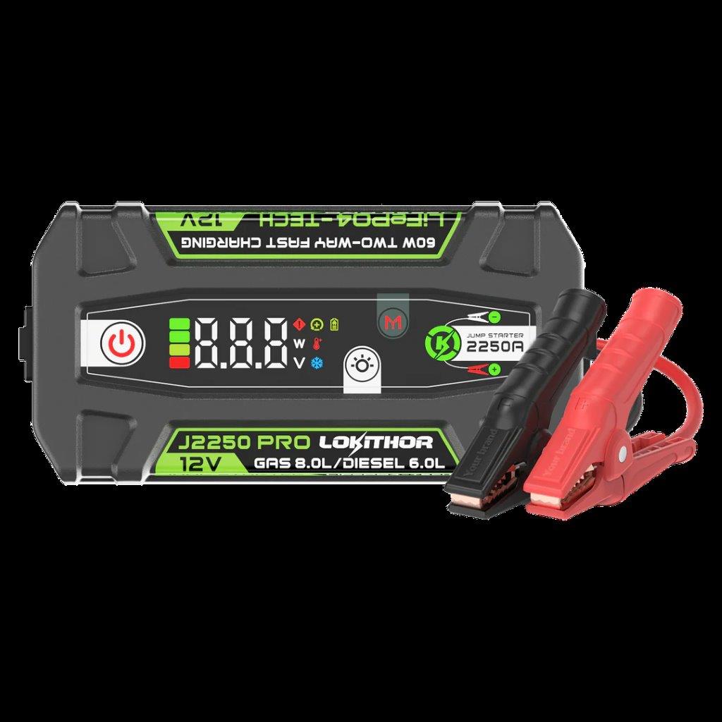 Lokithor J2250PRO 12V 2250A 51.2Wh LiFePO JumpStarter With ConnectMax Technology - 7