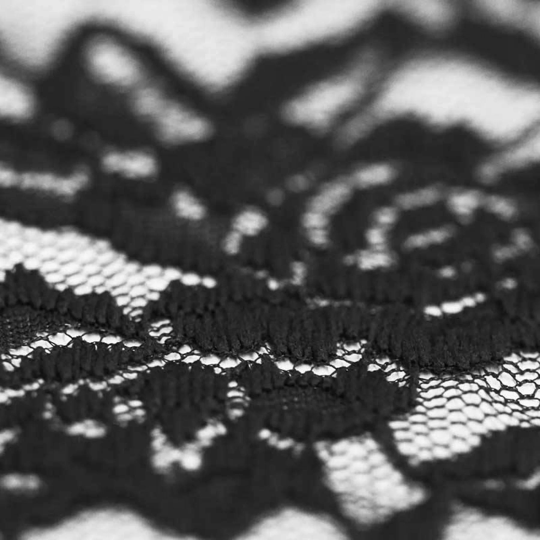 STRETCH LACE - BLACK - 4