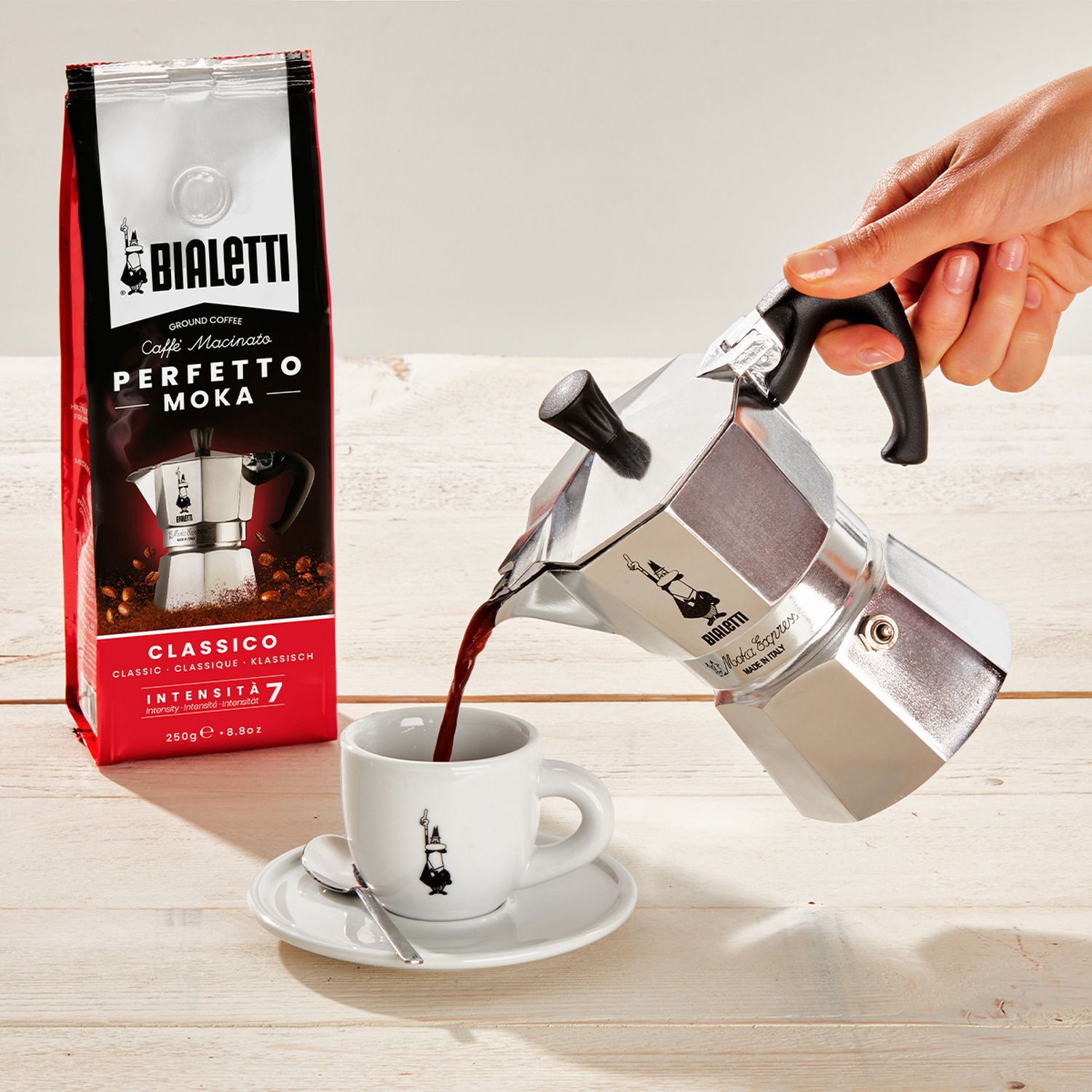 Bialetti - Moka Express - 3 koppar - 130ml - 3