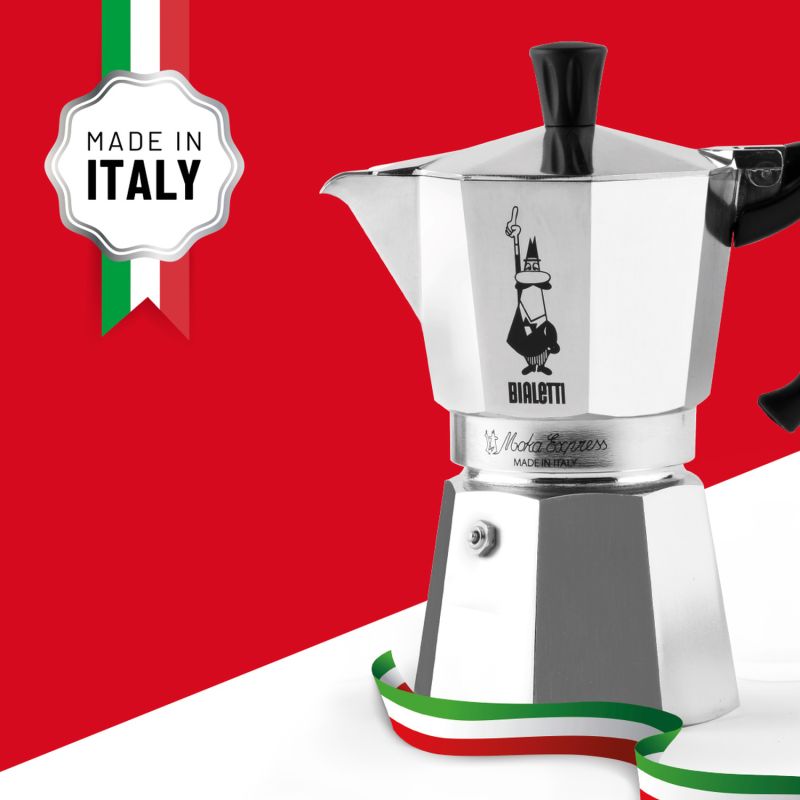 Bialetti - Moka Express - 3 koppar - 130ml - 6