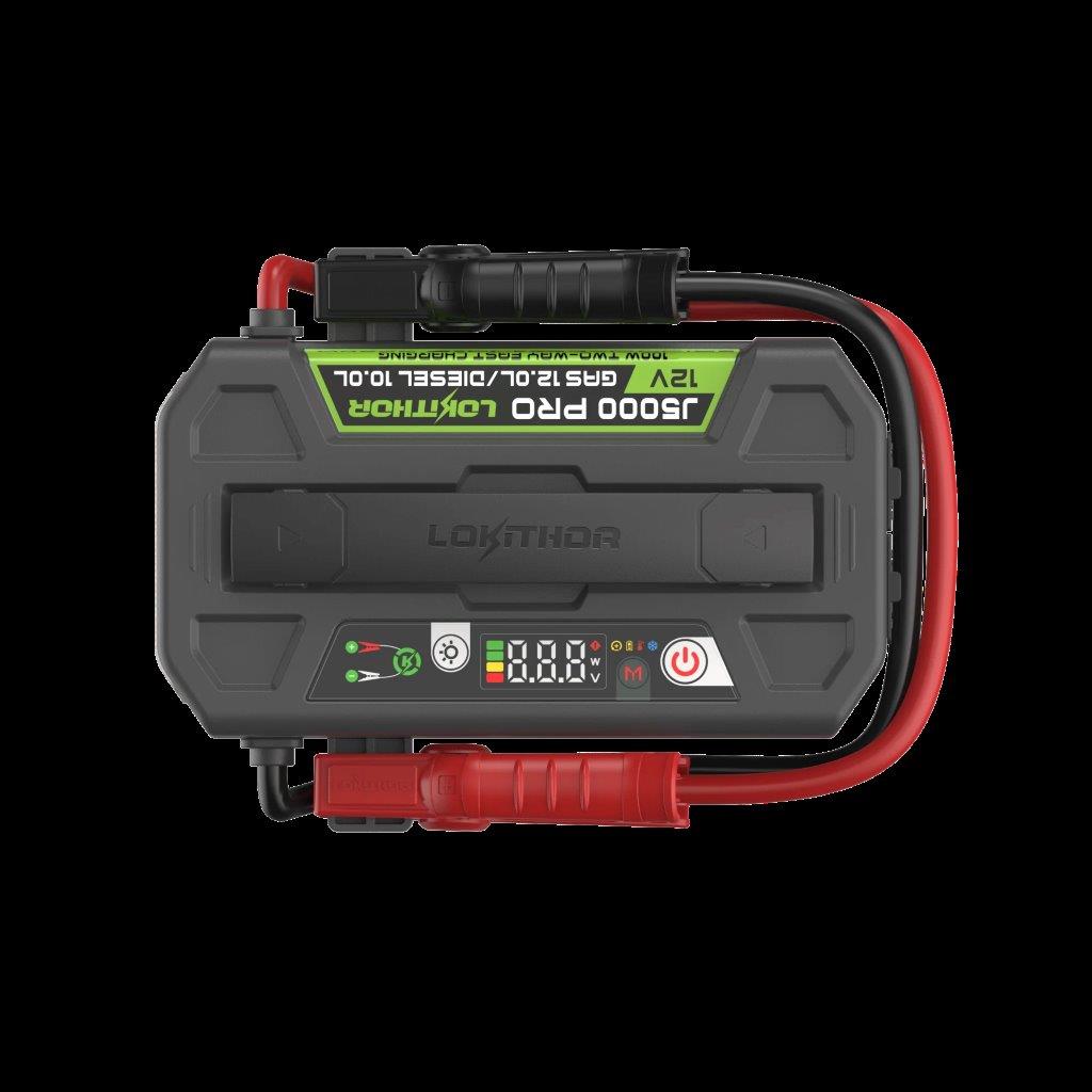 Lokithor J5000 PRO (Heavy Duty) 12V5000A 99.84Wh LiFePO Jump Starter, ConnectMax