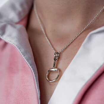 Necklace HiHo Snaffle Bit Sterling Silver