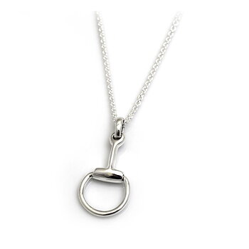 Necklace HiHo Snaffle Bit Sterling Silver