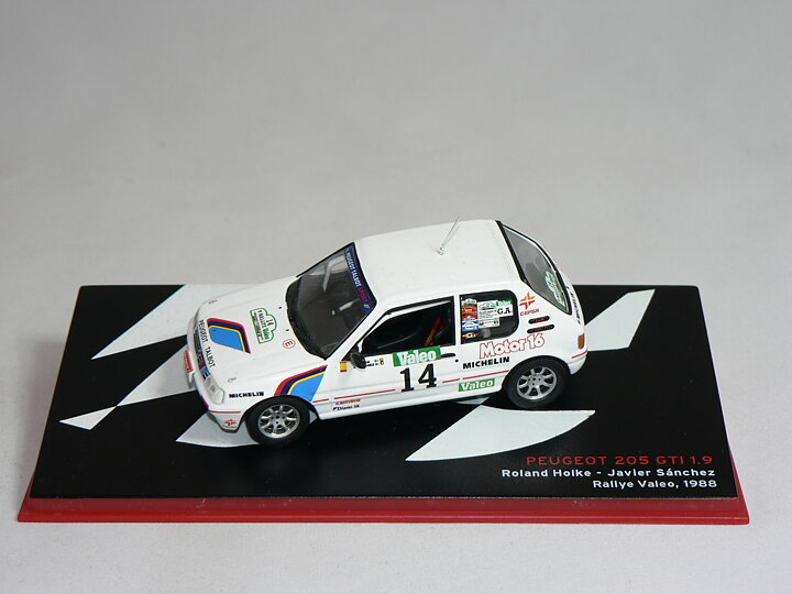 Peugeot  205 GTI  #14   1988 1:43  Champion Rally Cars 