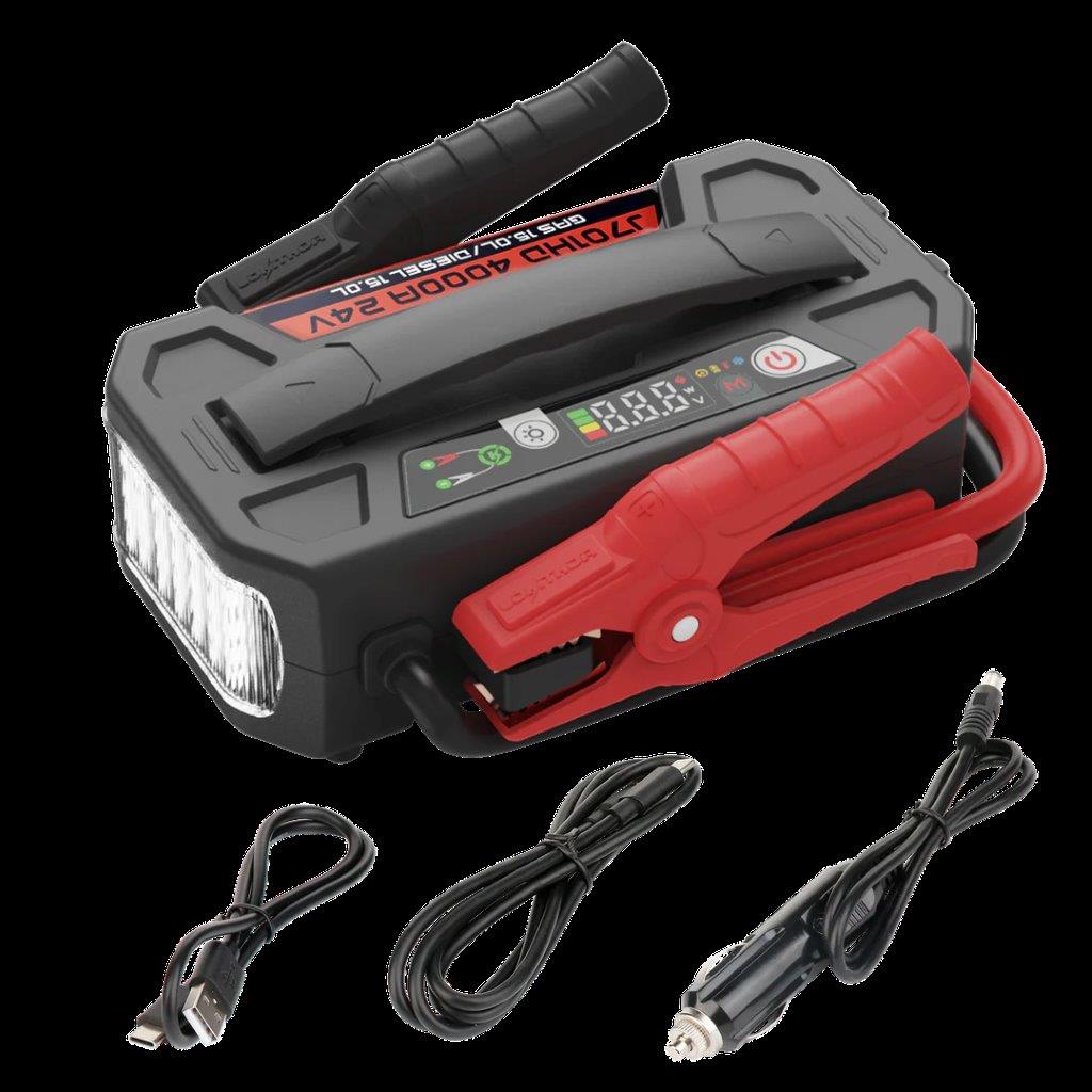 Lokithor J701HD LiPO 24V 207.2Wh 4000A Jump Starter with ConnectMax - 6