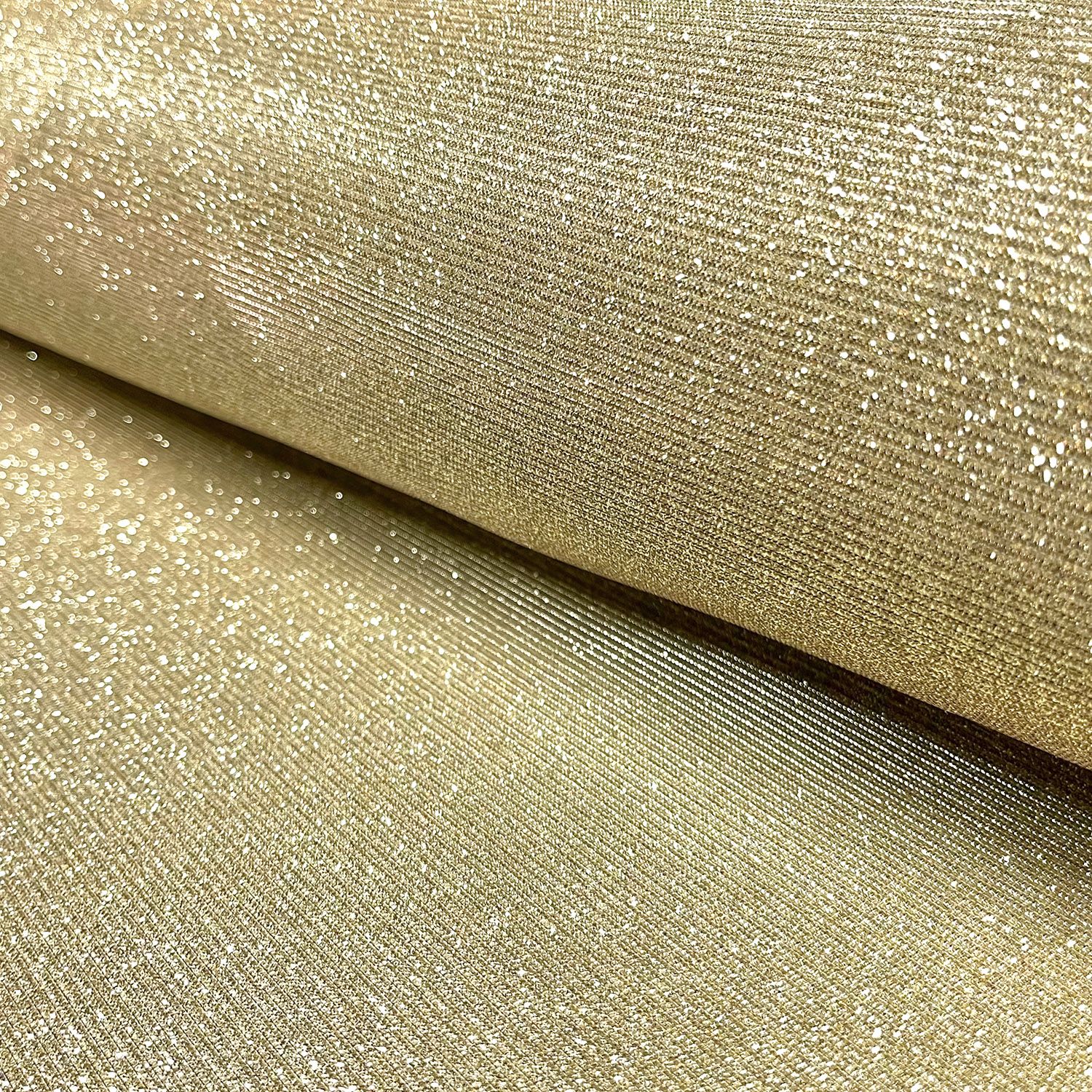 GLITTER JERSEY - GOLD