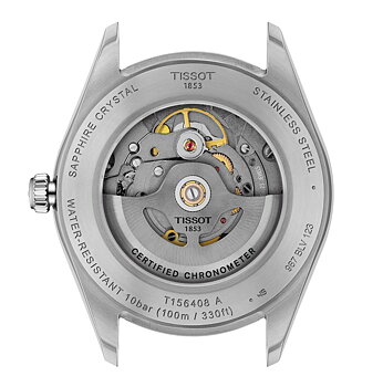T156.408.11.033.00 Tissot Ballade 39 silver baksida