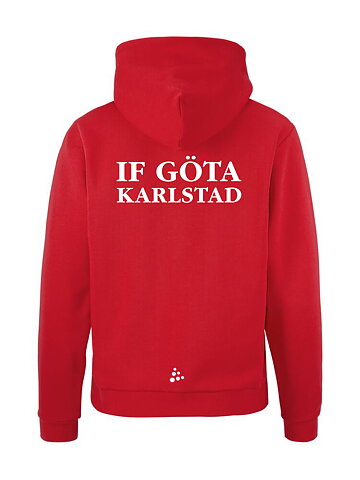 Hoodtröja med hel dragkedja dam