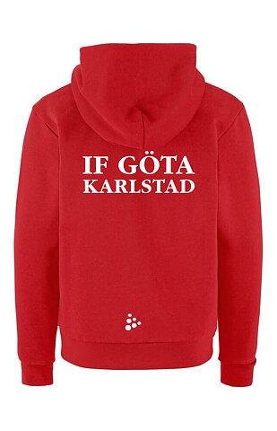 Hoodtröja med hel dragkedja JR