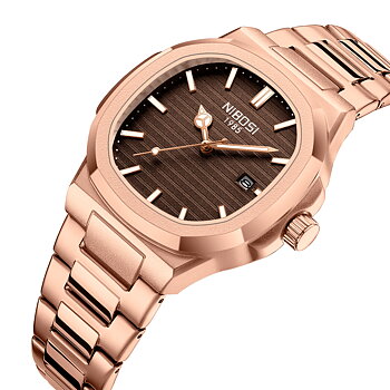 Nibosi Astronaut Rose Gold Brown