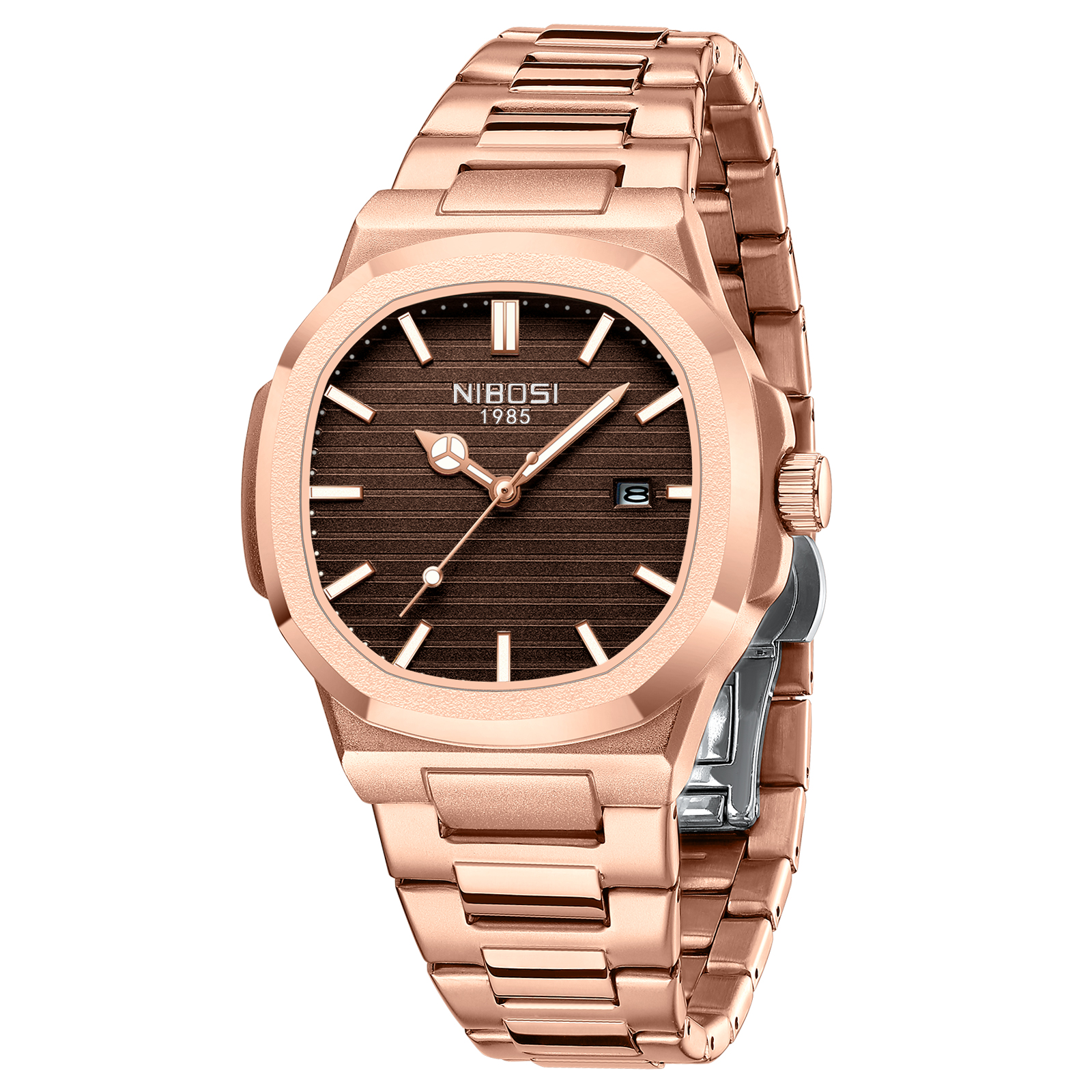Nibosi Astronaut Rose Gold Brown - 3