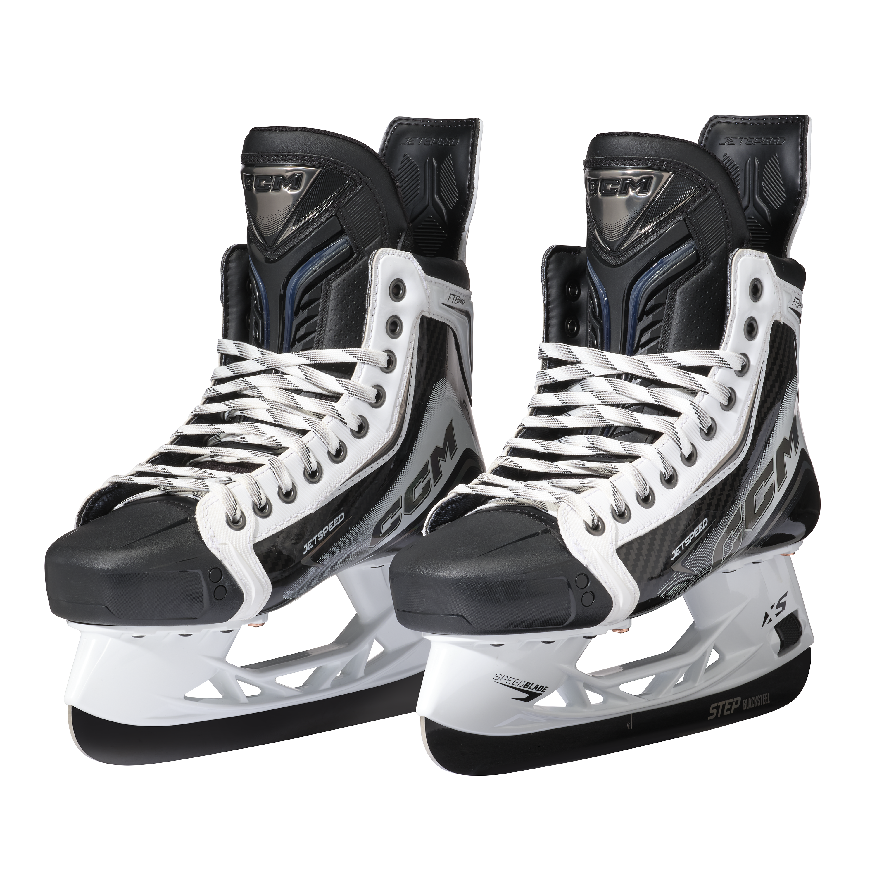 CCM Skates Jetspeed FT8 Pro White Edition Int Skridskor