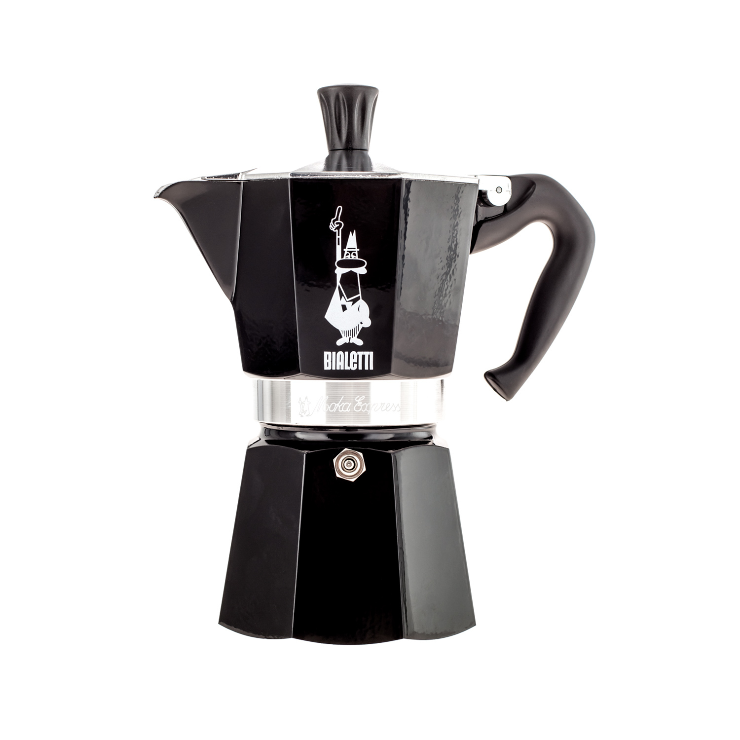 Bialetti - Moka Express - 6 koppar - Svart - 270ml
