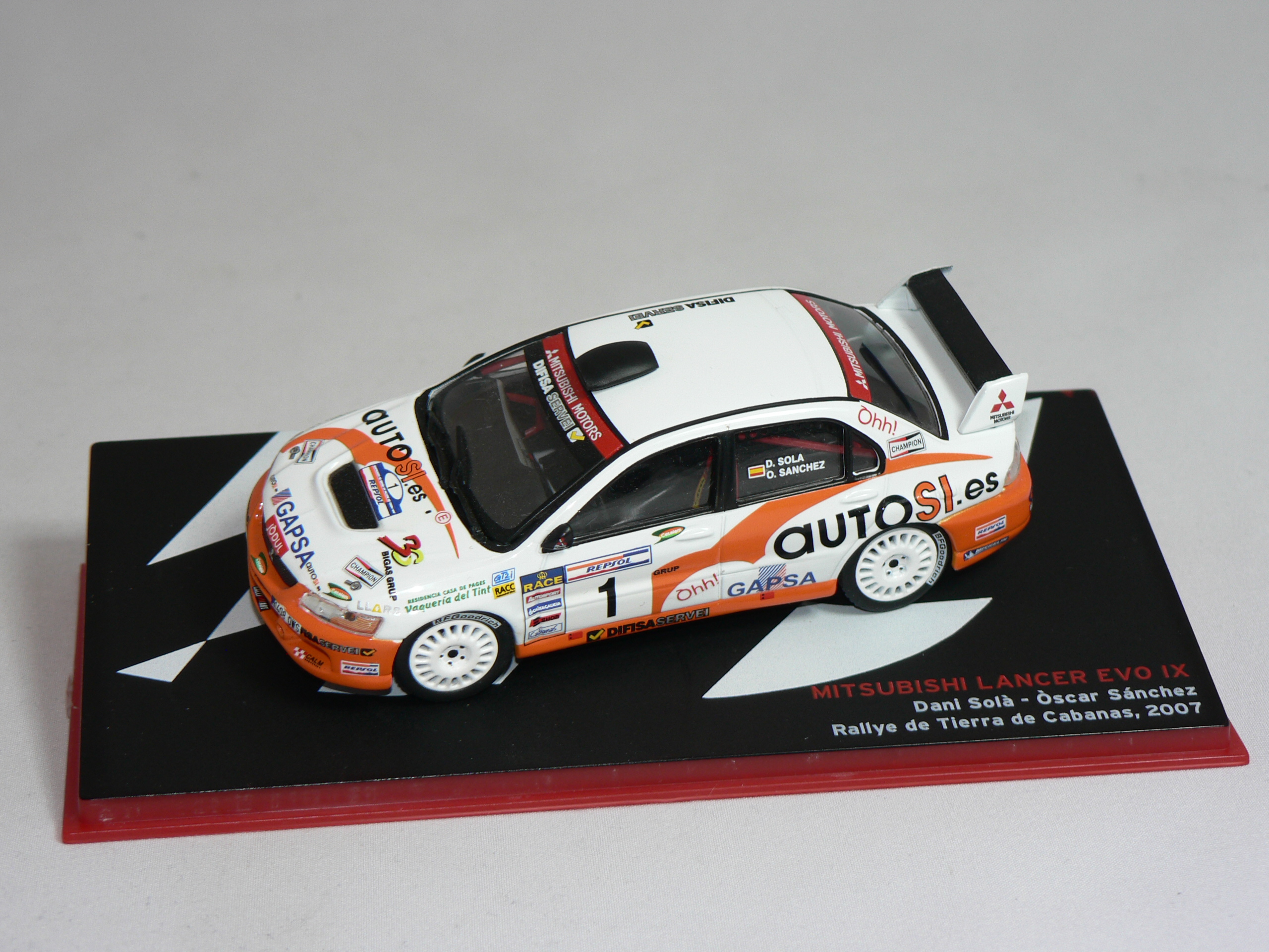 Mitsubishi Lancer  EVO  IX  #1   2007  1:43  Champion Rally Cars - 3