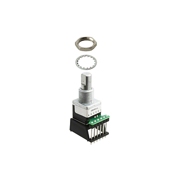 Nexmosphere - S-RE571 - 16 klick/varv, tryckkänslig, 60mm svart ratt