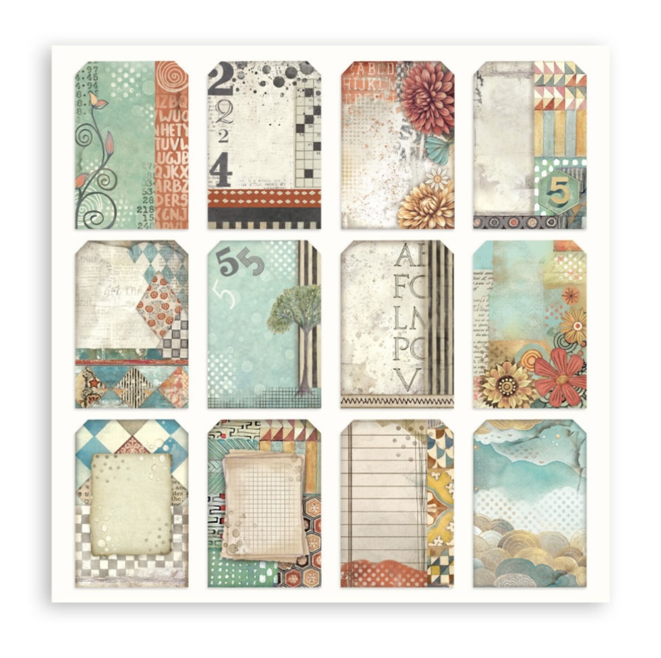 Stamperia Paper Pad 12X12 - Furry Friends (Single Face) - 5