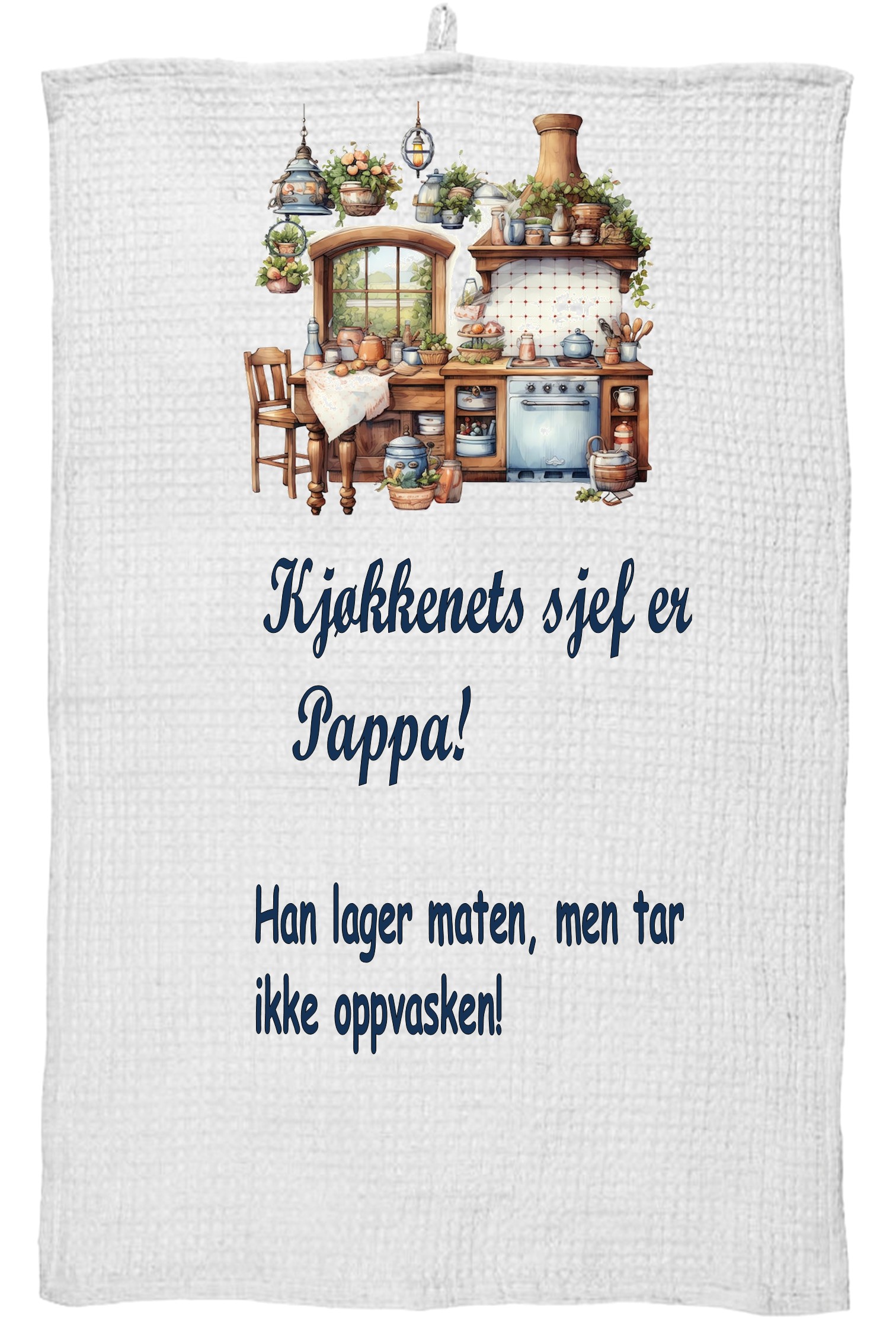 Kjøkkenhåndkle   Pappa 1