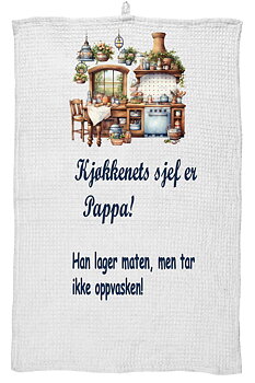 Kjøkkenhåndkle   Pappa 1