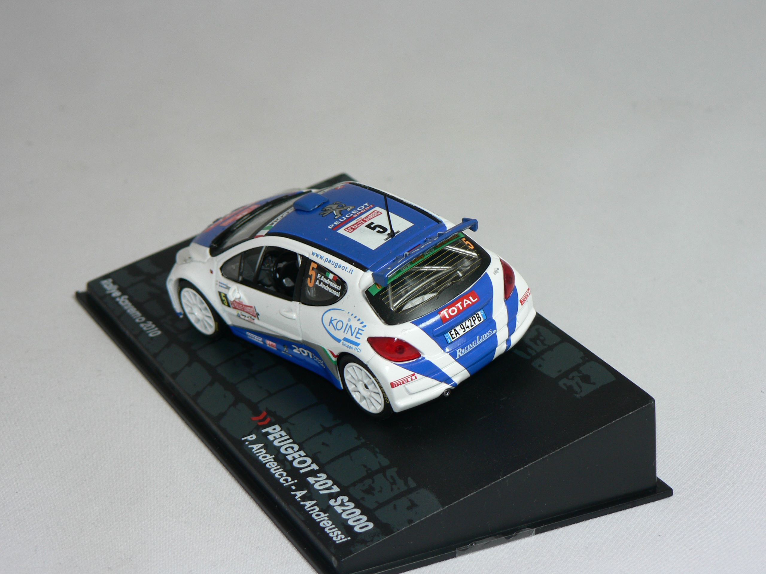 Peugeot  207  S2000  #5   2010   1:43  Champion Rally Cars  - 2