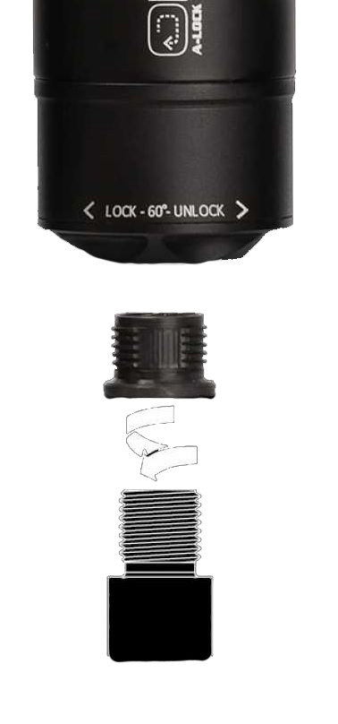 A-Tec H2 3 Modules 6,5 A-Lock Mini incl. Adapter / Quick-Mount 5