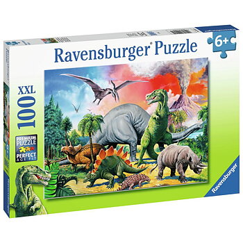 Pussel Dinosaurier 100 bitar
